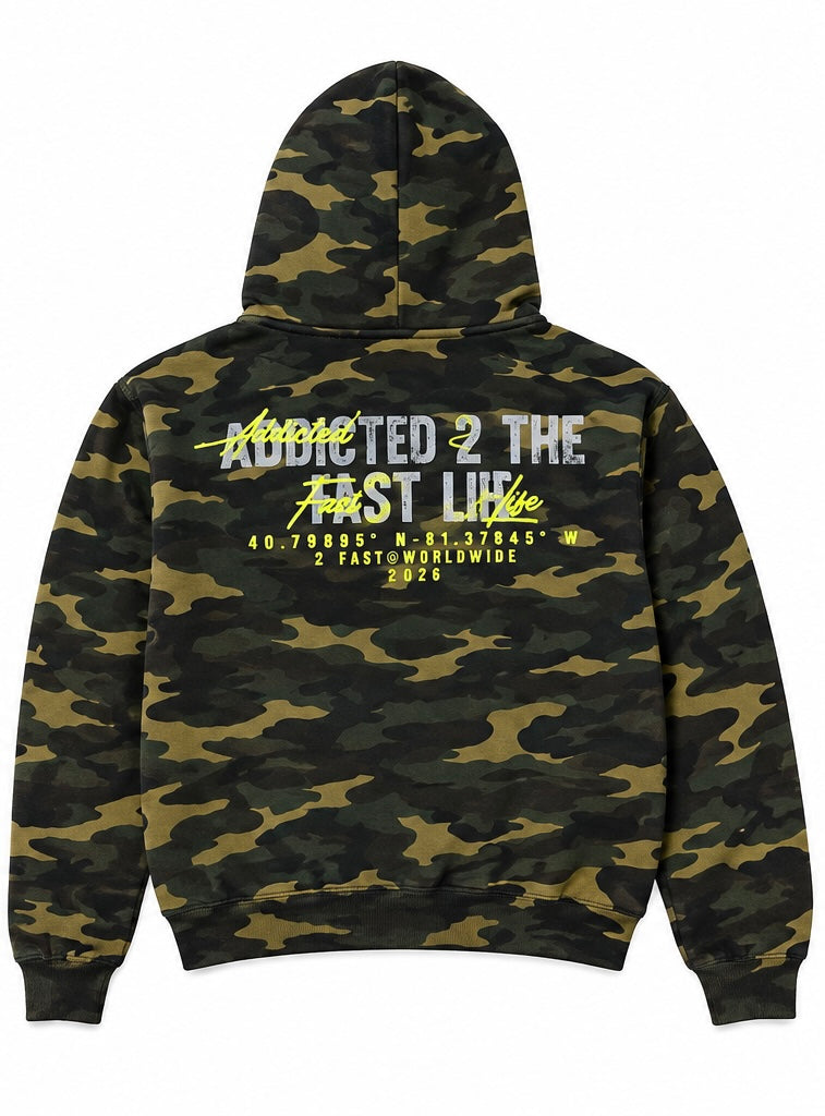 CAMO 2FAST ZIP-UP